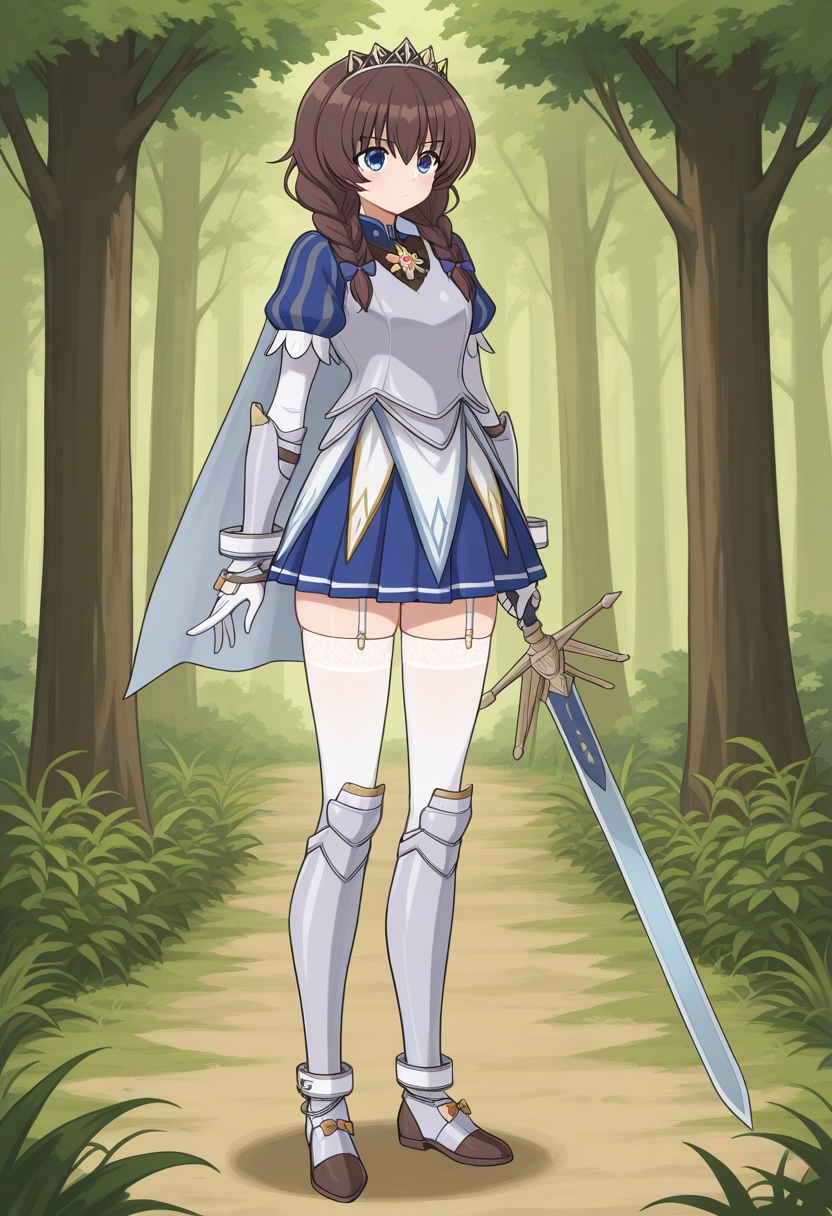 1girl,  solo,  riccaftohkilus on Tensor.Art