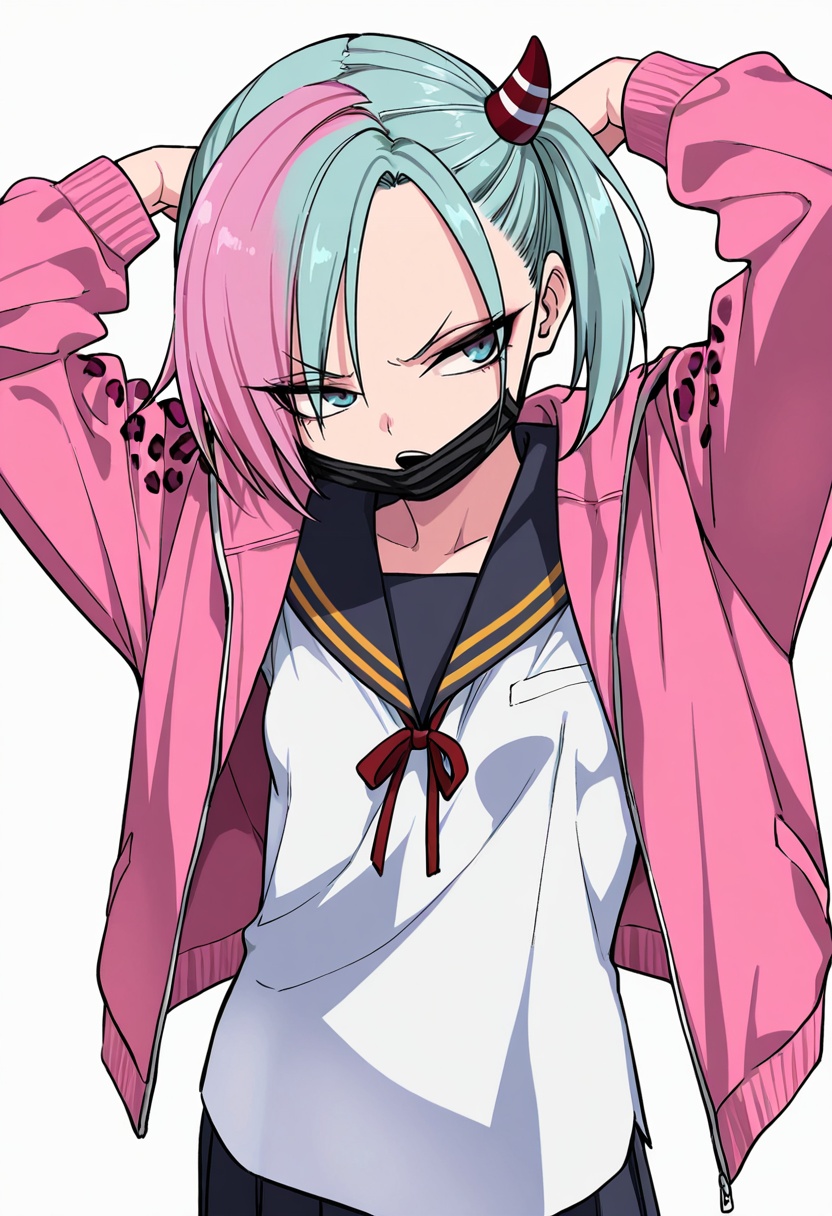 masterpiece,  high quality details,  flexing on Tensor.Art