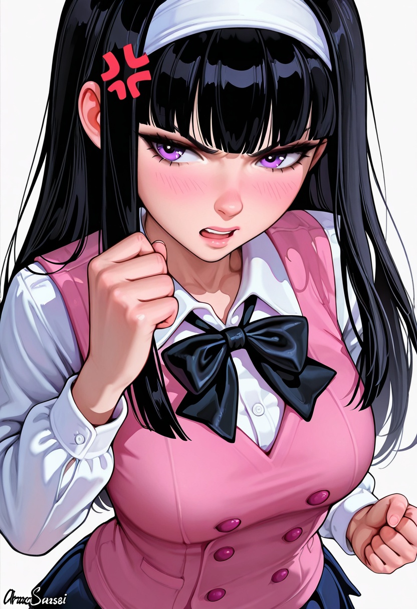midori_cnr,  1girl,  black hair on Tensor.Art