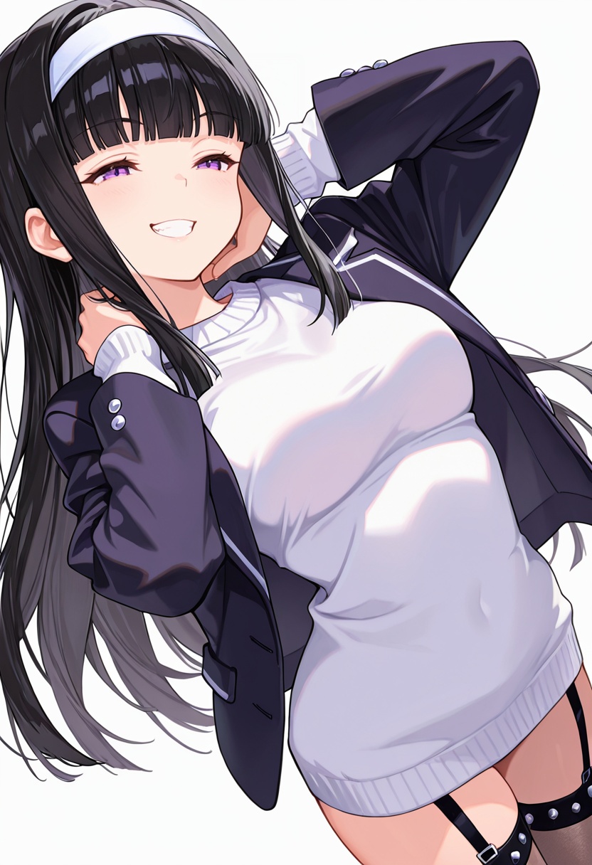 midori_cnr,  1girl,  black hair on Tensor.Art