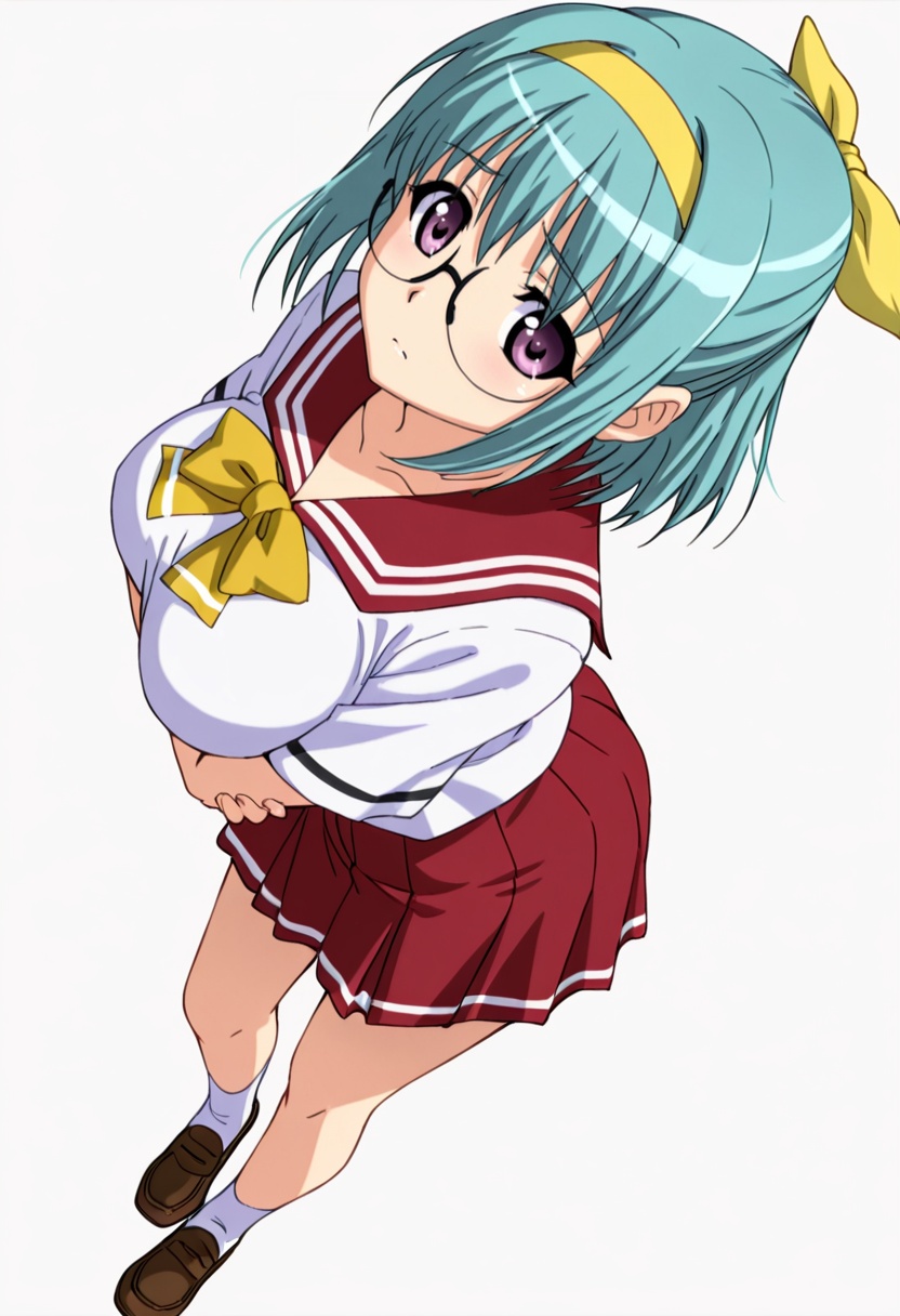 suzuran_cnr,  1girl,  glasses on Tensor.Art