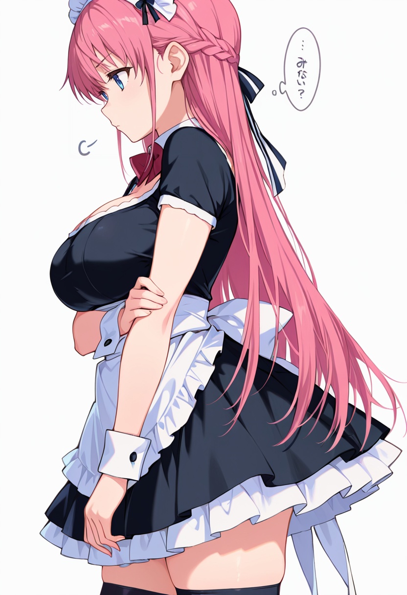 akina_cnr,  1girl,  pink hair on Tensor.Art