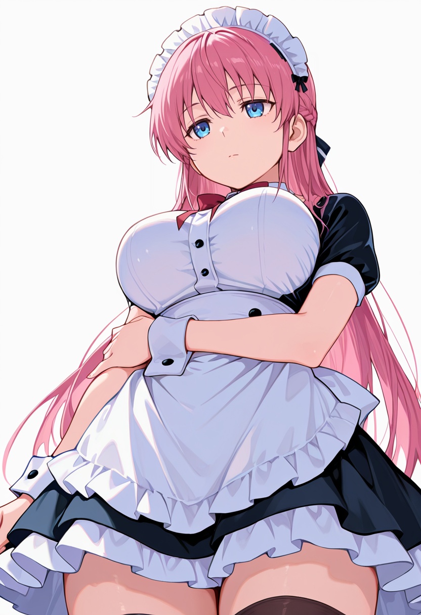 akina_cnr,  1girl,  pink hair on Tensor.Art