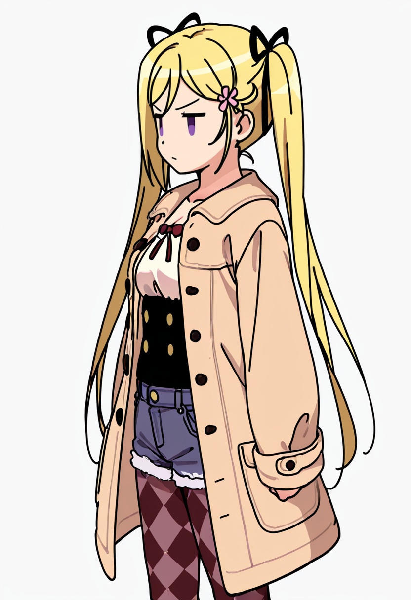 mafuyu_cnr,  1girl,  blonde hair on Tensor.Art