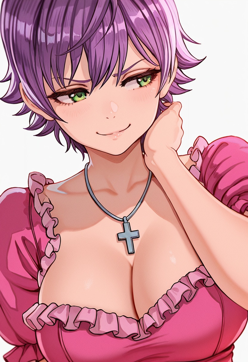 natsumi_cnr,  1girl,  purple hair on Tensor.Art