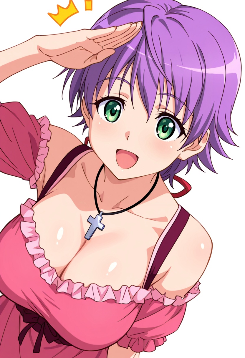 natsumi_cnr,  1girl,  purple hair on Tensor.Art