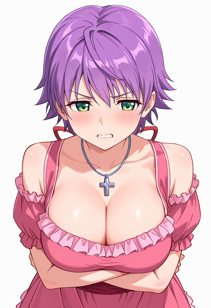 natsumi_cnr,  1girl,  purple hair on Tensor.Art