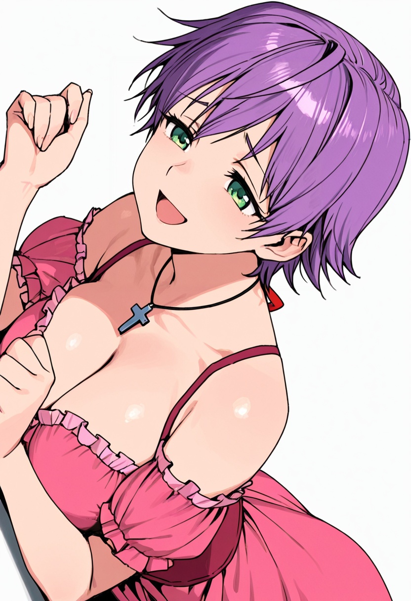 natsumi_cnr,  1girl,  purple hair on Tensor.Art