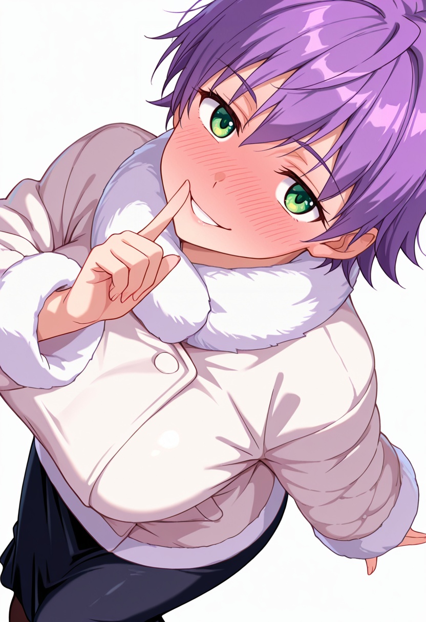natsumi_cnr,  1girl,  purple hair on Tensor.Art