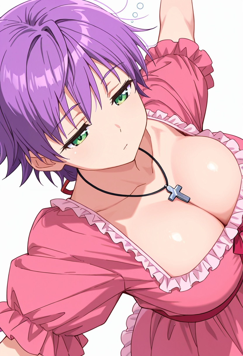 natsumi_cnr,  1girl,  purple hair on Tensor.Art