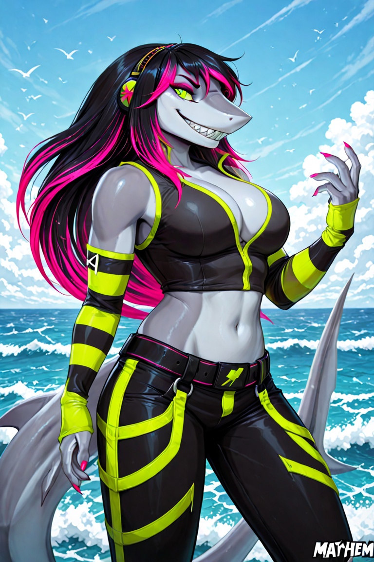 best quality,  mayhem,  1girl on Tensor.Art