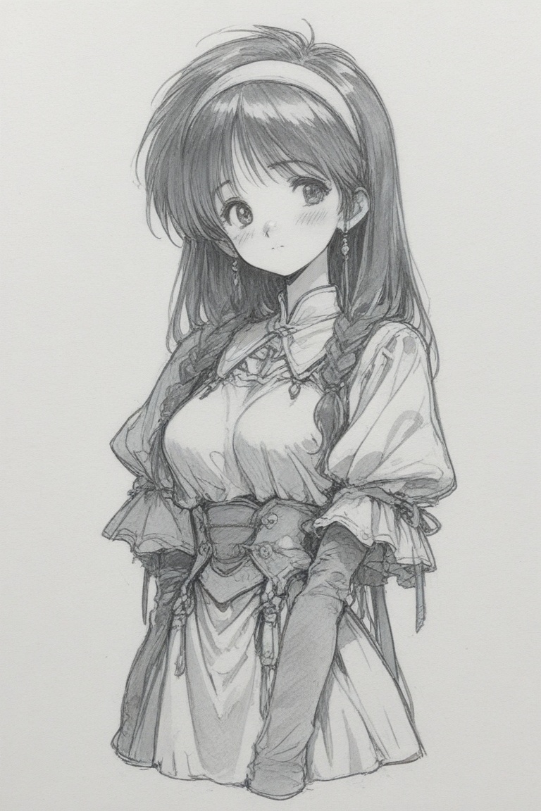1girl,  hataike on Tensor.Art