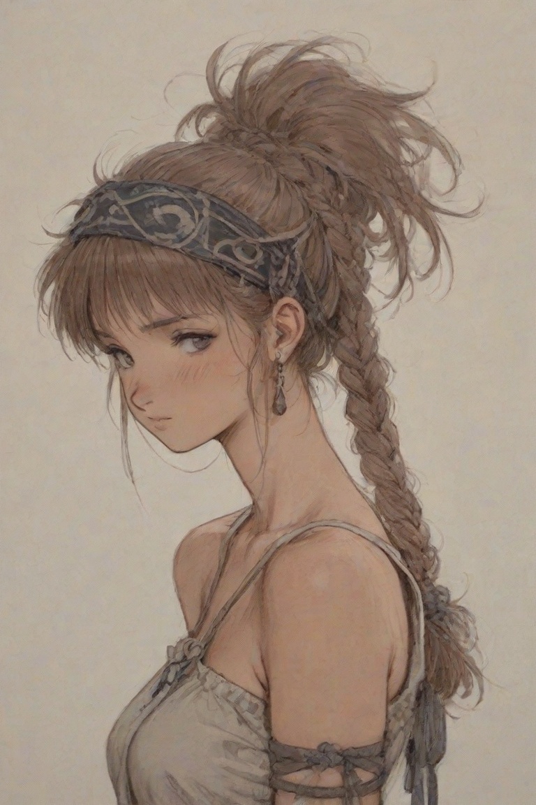 1girl,  hataike on Tensor.Art