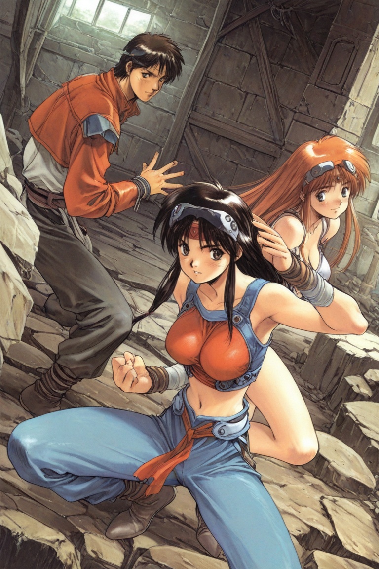 1girl,  1boy,  hataike on Tensor.Art