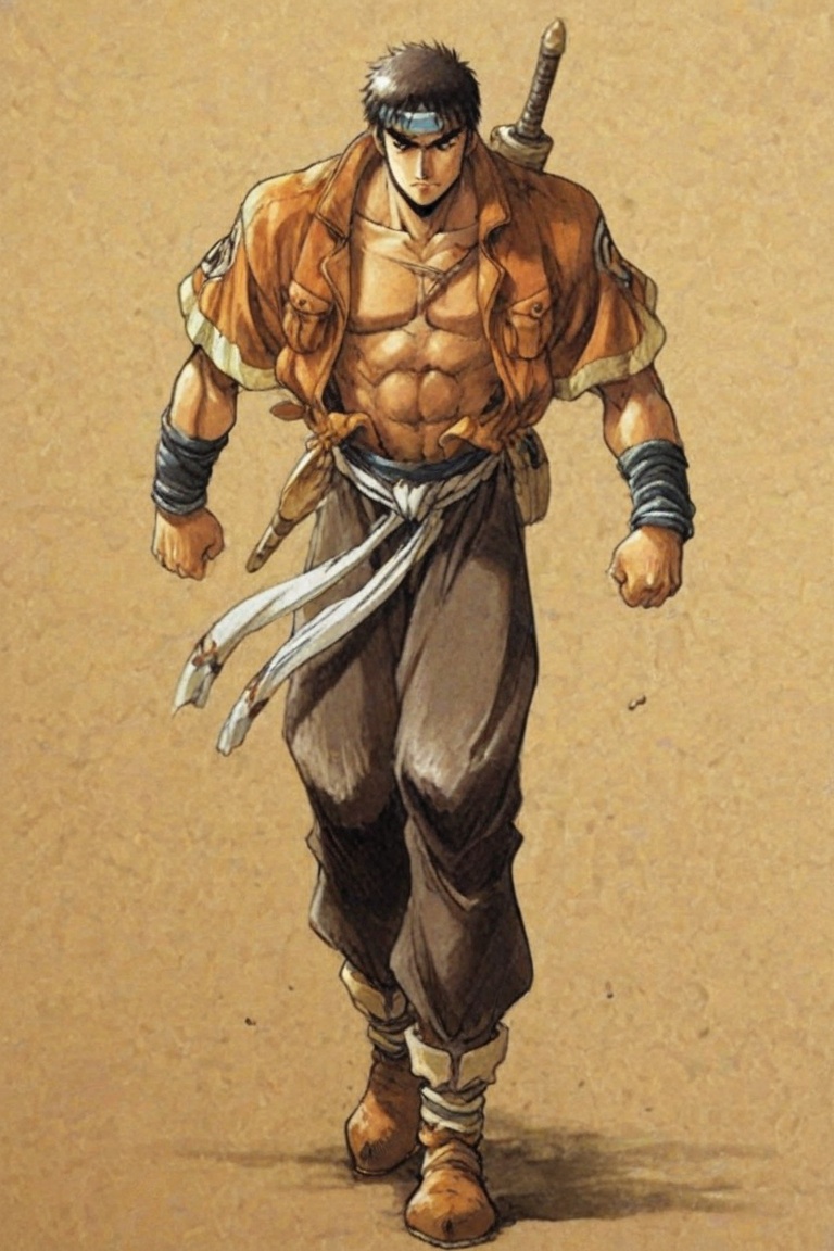 1boy,  hataike on Tensor.Art