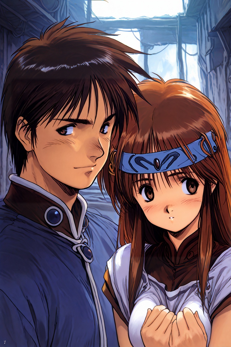 1girl,  1boy,  hataike on Tensor.Art