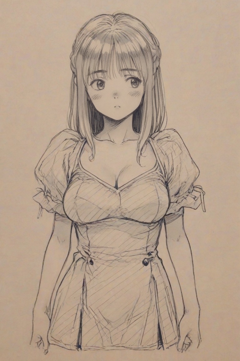 hataike,  1girl on Tensor.Art