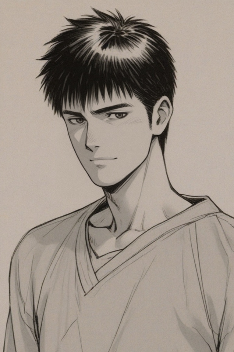 hataike,  1boy on Tensor.Art
