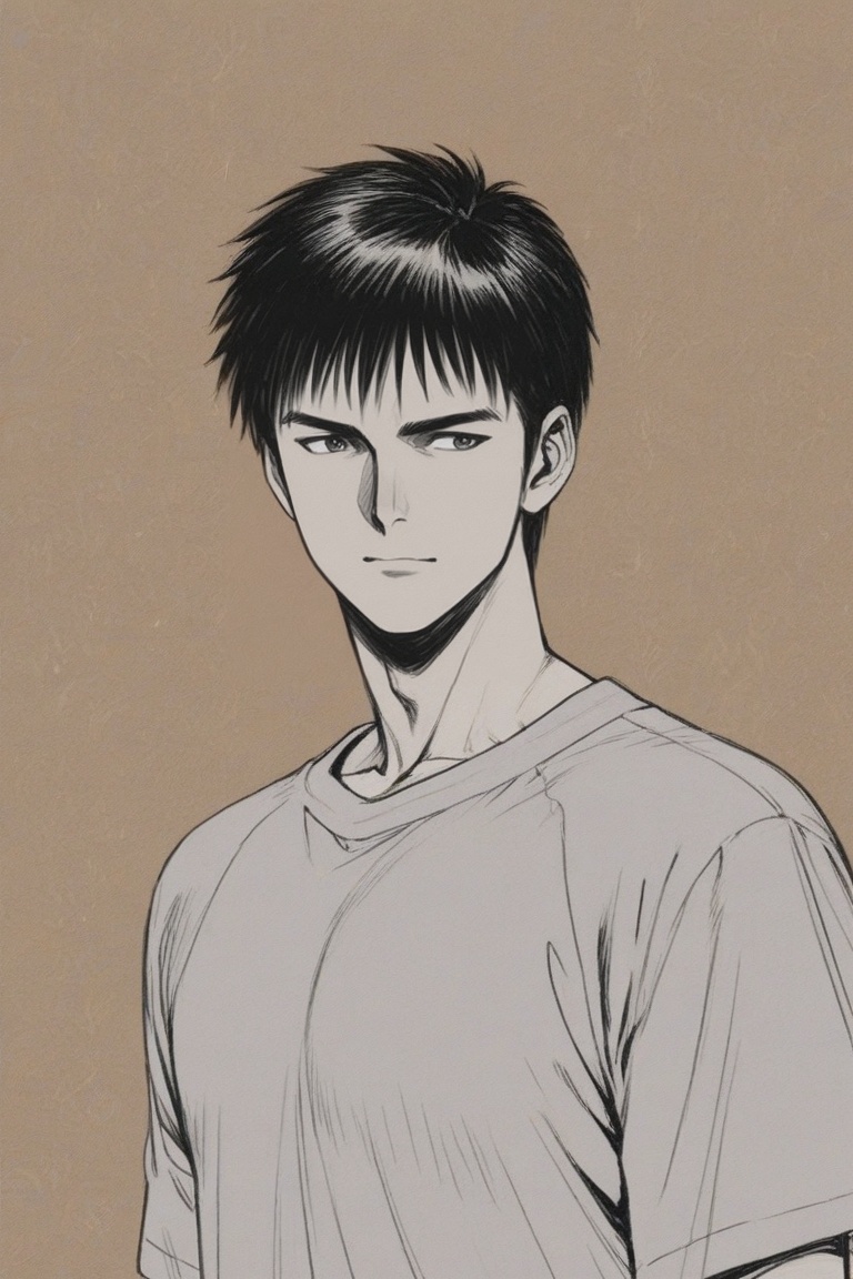 hataike,  1boy on Tensor.Art