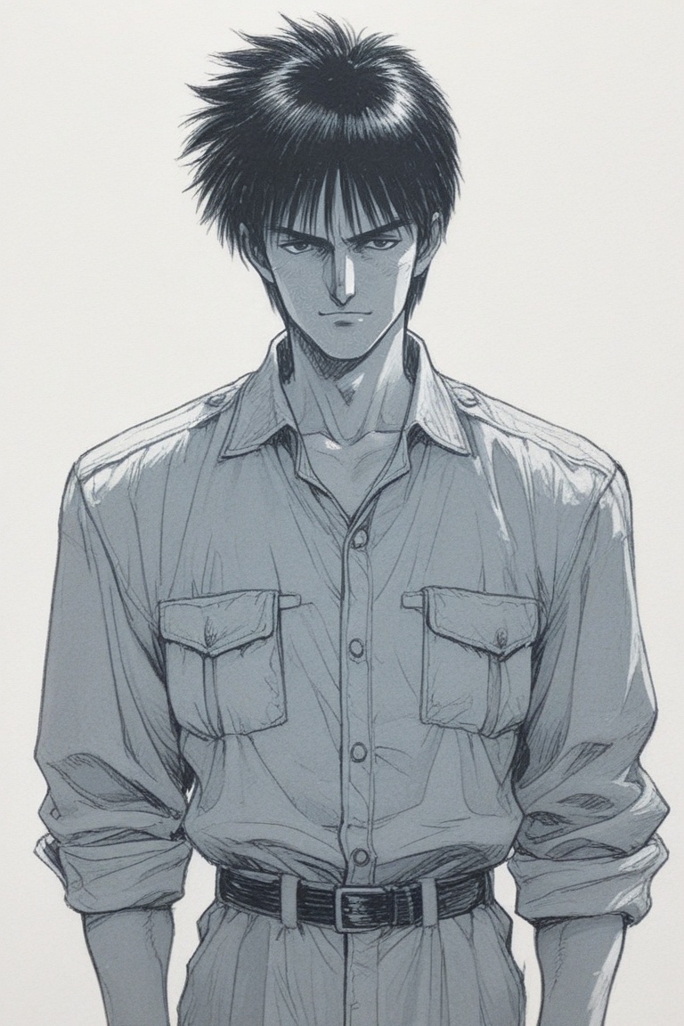 hataike,  1boy on Tensor.Art