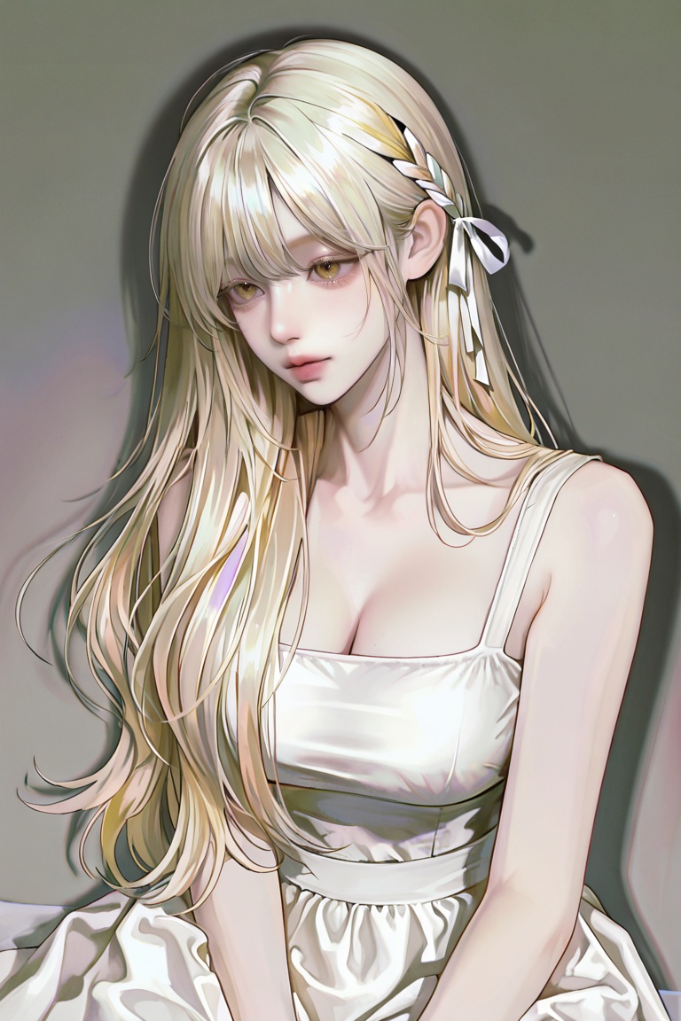1girl,  solo,  long hair on Tensor.Art