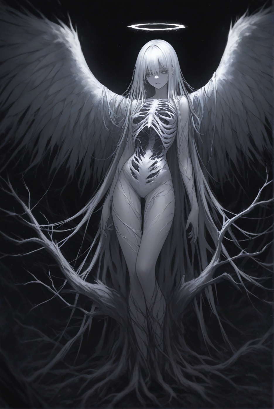 whnzz,  1girl,  god of death on Tensor.Art