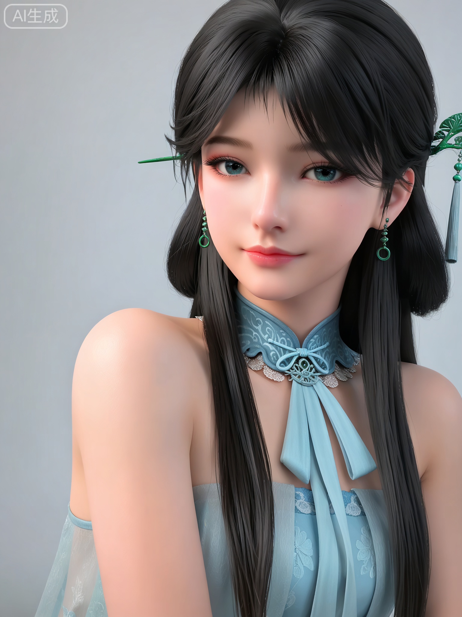 score_9,score_8_up,score_7_up,masterpiece,(best quality),(intricate details:0.9) BREAK (intricate details:0.9),(realistic skin:1.2),masterpiece,best quality,newest,absurdres,hiahres,1girl,solo,jewelry,hair ornament,long hair,dress,necklace,lips,eyeshadow,bracelet,tassel,(8k ultra-clear, pony style),photo pose 0.6, micro-expression: soft smile 0.3, half-body + medium shot 0.7,1girl,solo.looking_at_viewer,realistic,photorealistic,Vivid Colors,bright environment,shiny skin,shiny hairjewelry,detail eyes,Eyes highlights,glowing,sunshine,bright,reflection,bright,sunshine on face,shiny,shinny,petite,thin,leg slimming,lose weight,slim hips,lakeside,delicate water,reflection,(full body:1)sitting_down,eyelashes,clear background,