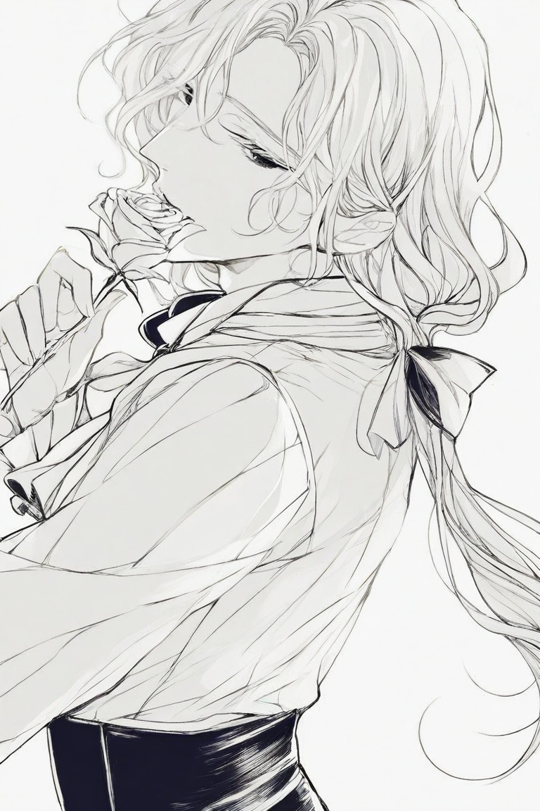 1boy,  bishounen,  elegant on Tensor.Art
