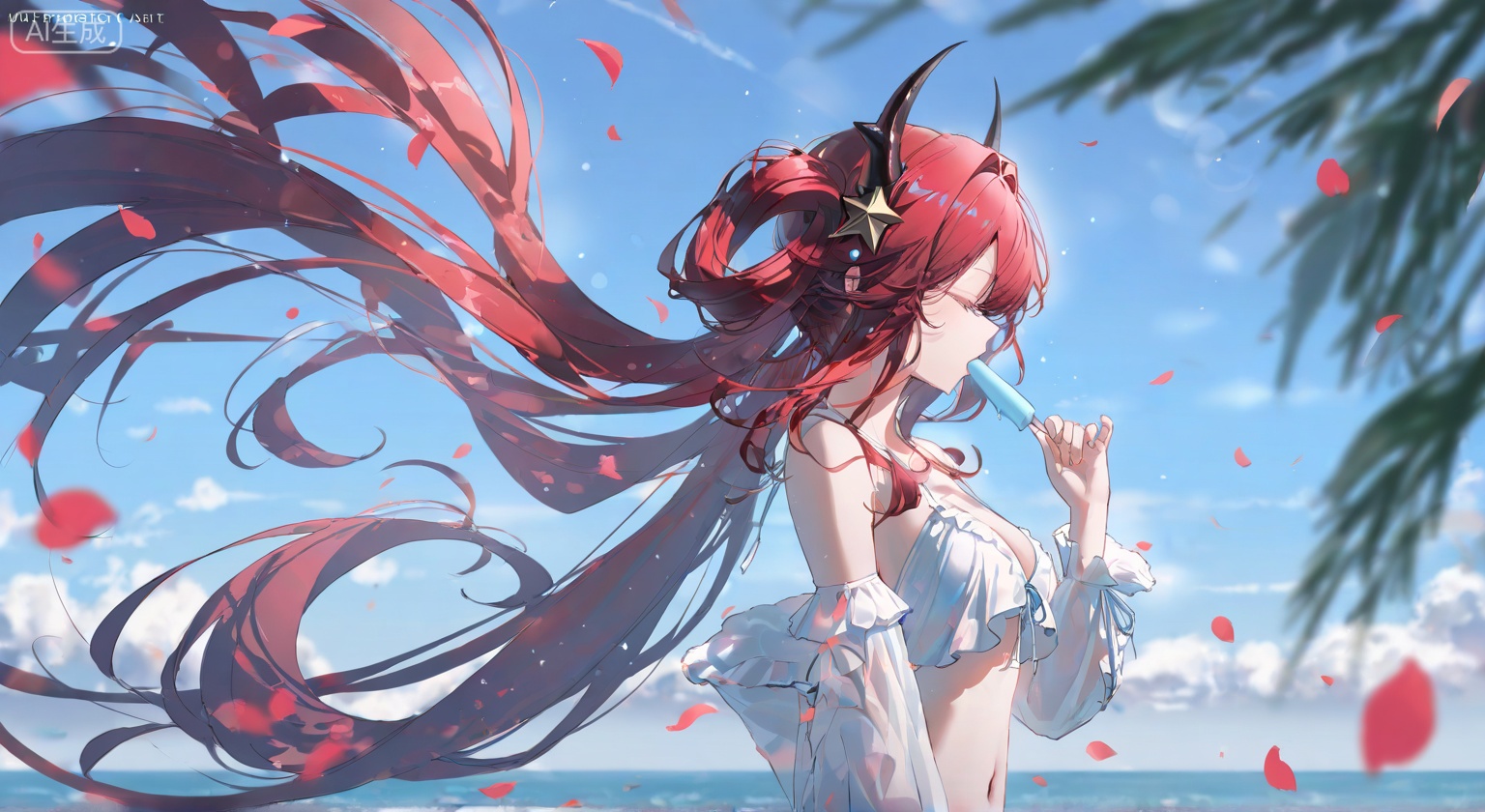 1girl,  solo,  long hair on Tensor.Art