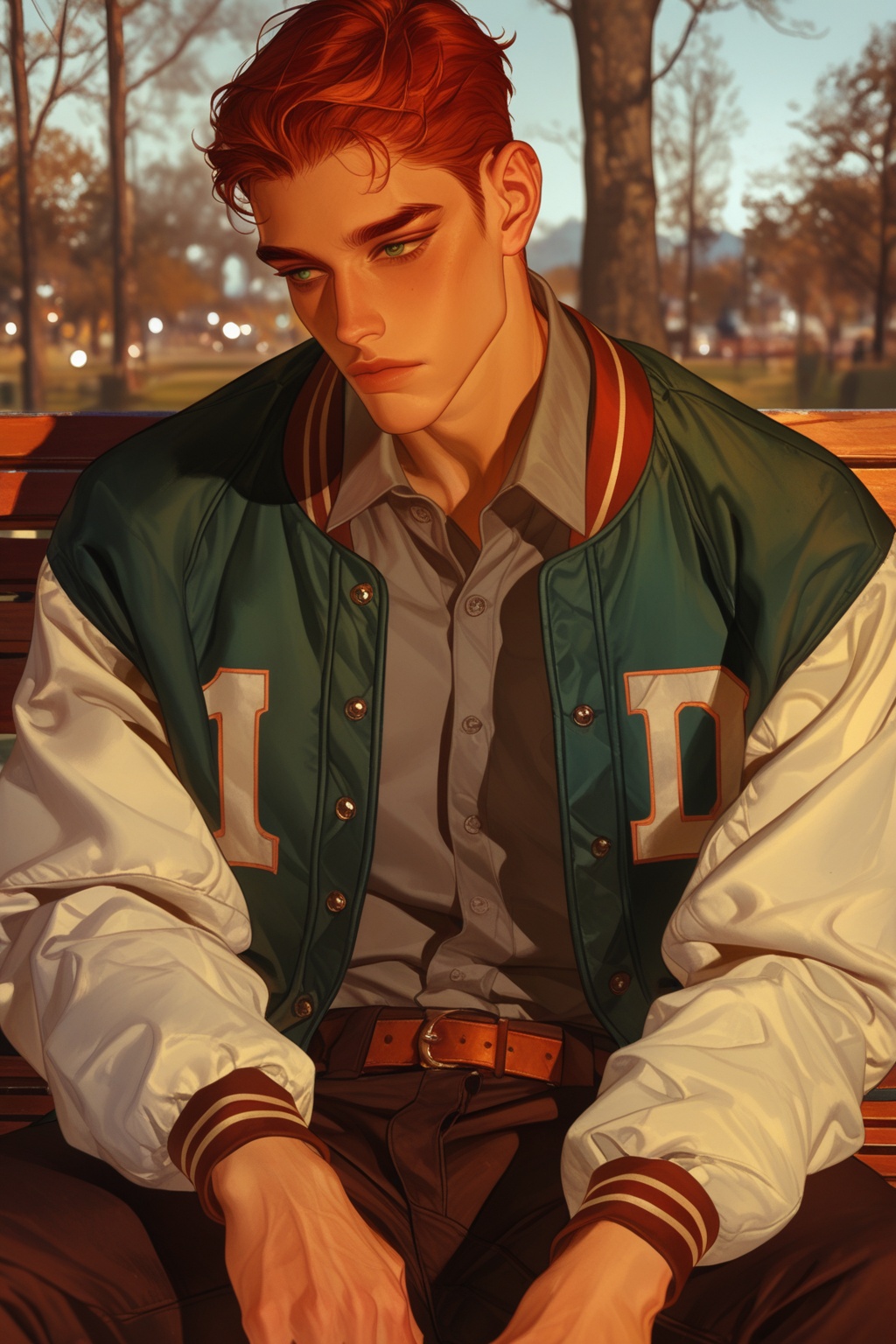 1boy,  short hair,  brown hair on Tensor.Art