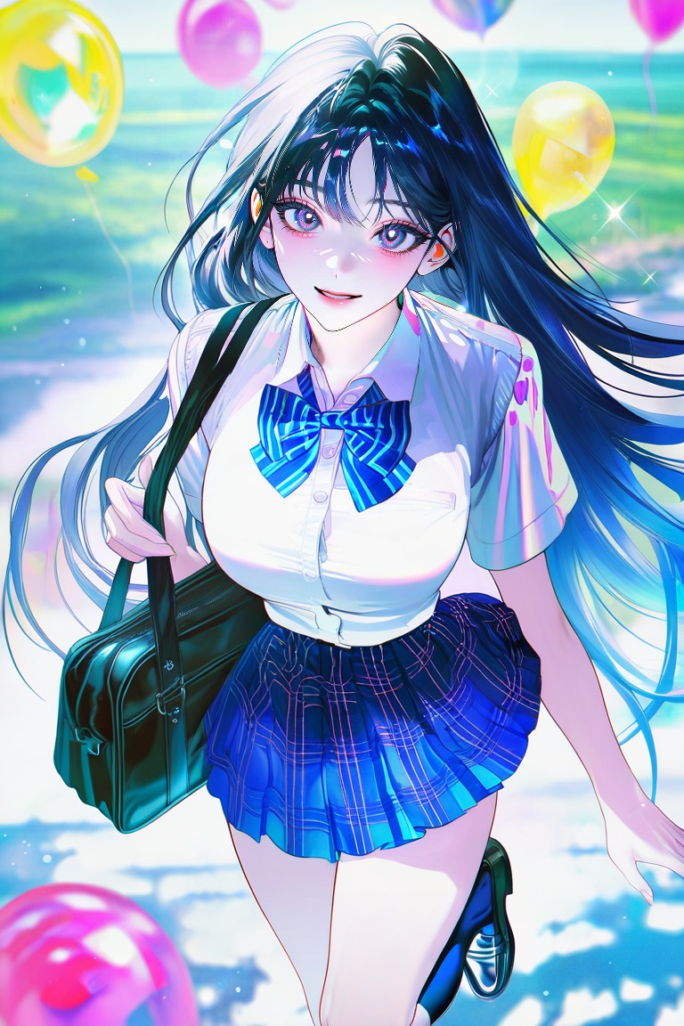 1girl,  solo,  long hair on Tensor.Art