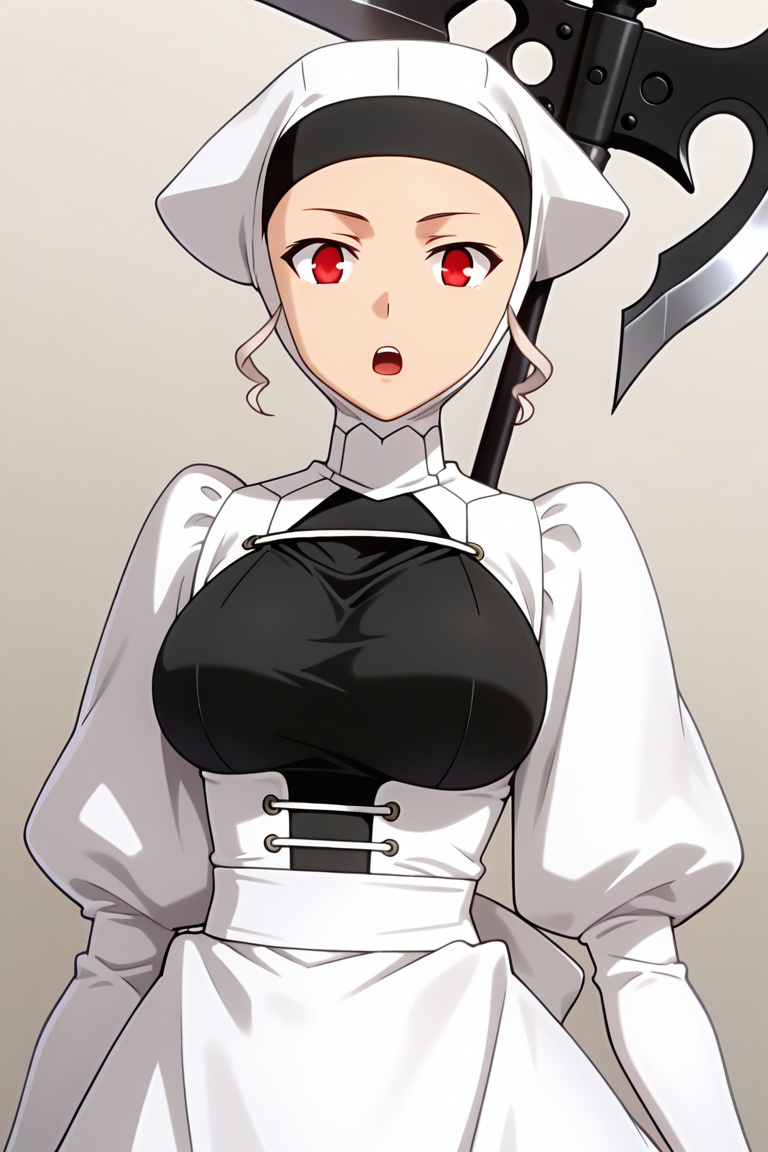 lis,  red eyes,  curled sidelocks on Tensor.Art
