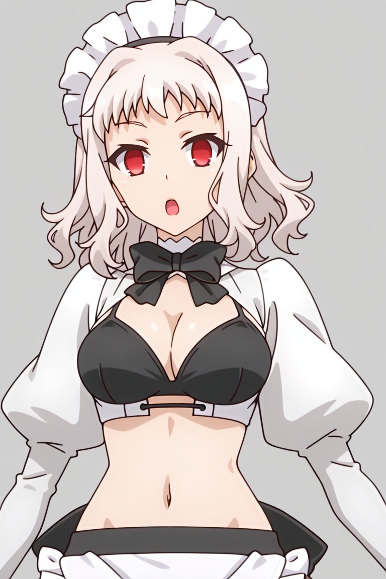 lizfate,  red eyes,  white hair on Tensor.Art