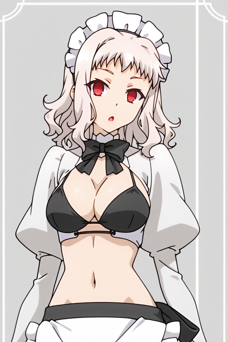 lizfate,  red eyes,  white hair on Tensor.Art