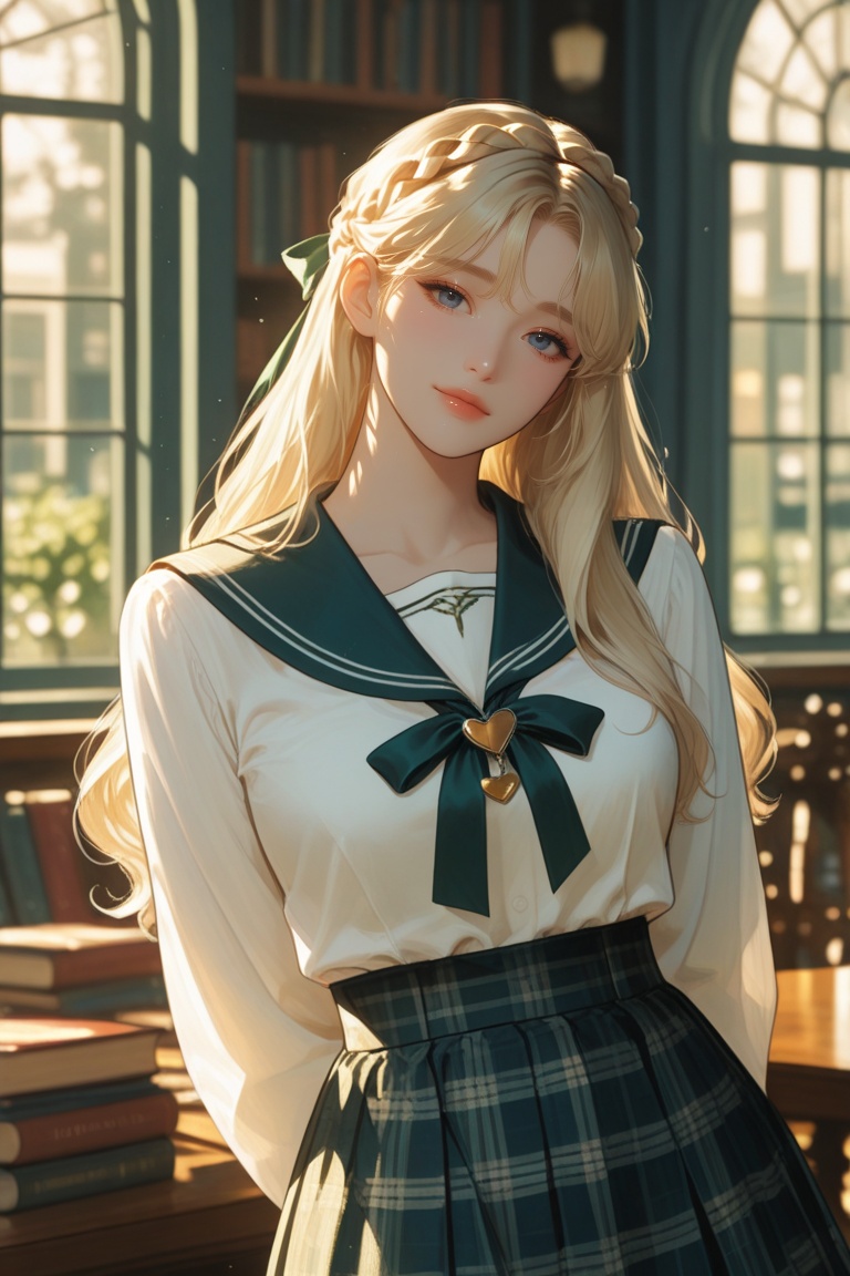 semi-realistic glossy manhwa style,  flat illustration,  cinematic lighting on Tensor.Art