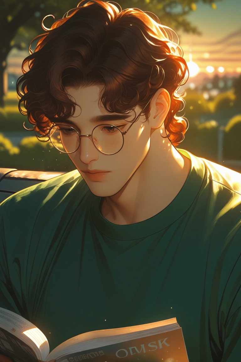 semi-realistic glossy manhwa style,  flat illustration,  cinematic lighting on Tensor.Art