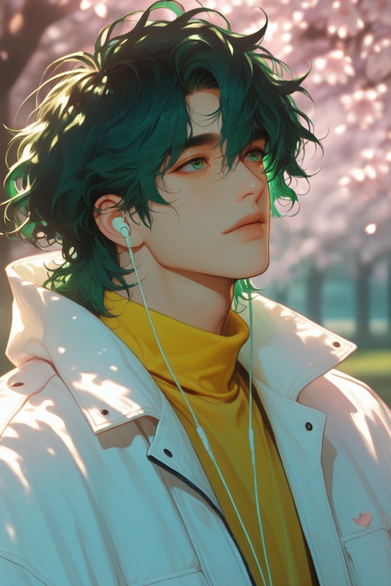 semi-realistic glossy manhwa style,  flat illustration,  cinematic lighting on Tensor.Art