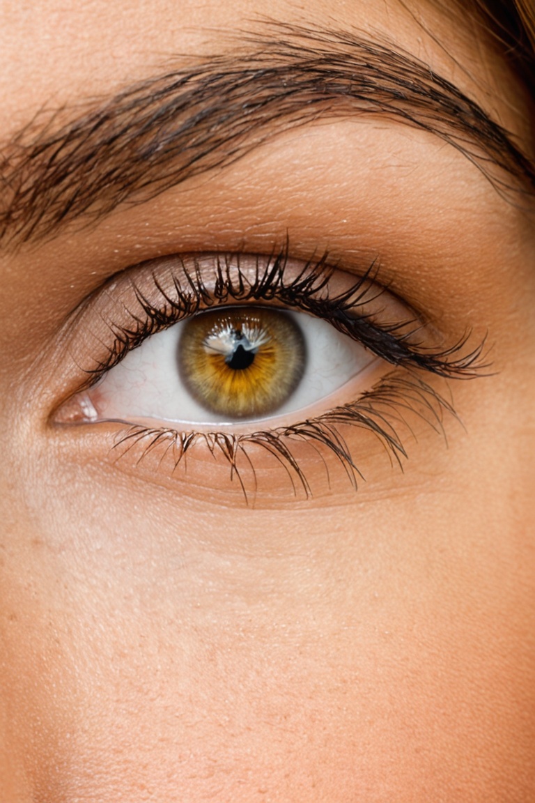 hazel eye,  close up,  woman on Tensor.Art