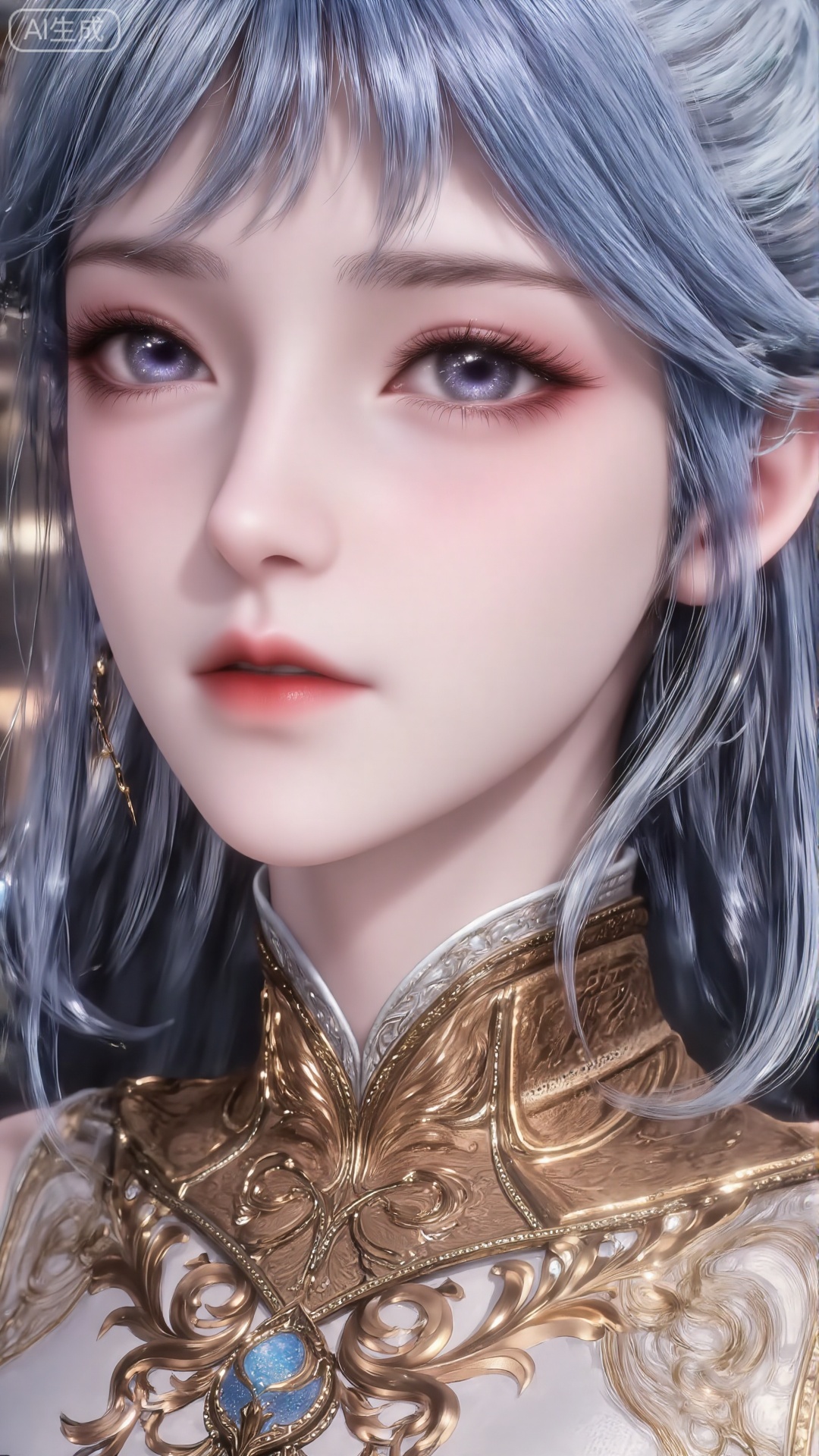 The best quality, masterpiece, 8k, ultra-detailed, flat style, soft and bright colors, lovely pony aesthetics, 1 girl, (pink and blue hair: 0.4) ending with subtle waves, smooth and shiny, (blue eyes: 0.4) like clear jade, bright and slightly shy, pink mouth pouting slightly, soft and plump lips, faint blush on cheeks, (Top view: 0.7) Clearly shows the girl's posture and upper body, (Looking up at the audience: 0.4) Eyes are gently locked (kneeling on the ground: 0.7) The posture is relaxed and lovely, (bare legs: 0.3) The skin is smooth, and (barefoot: 0.4) the toes are slightly curled.