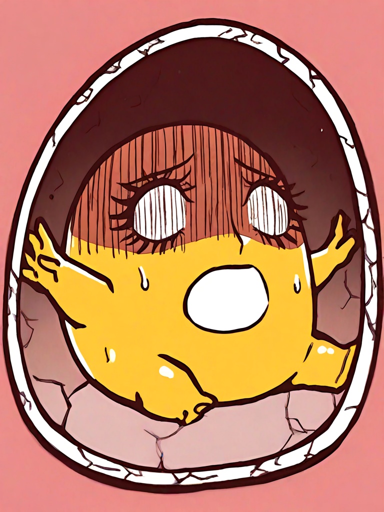 tamago,  creature,  1other on Tensor.Art