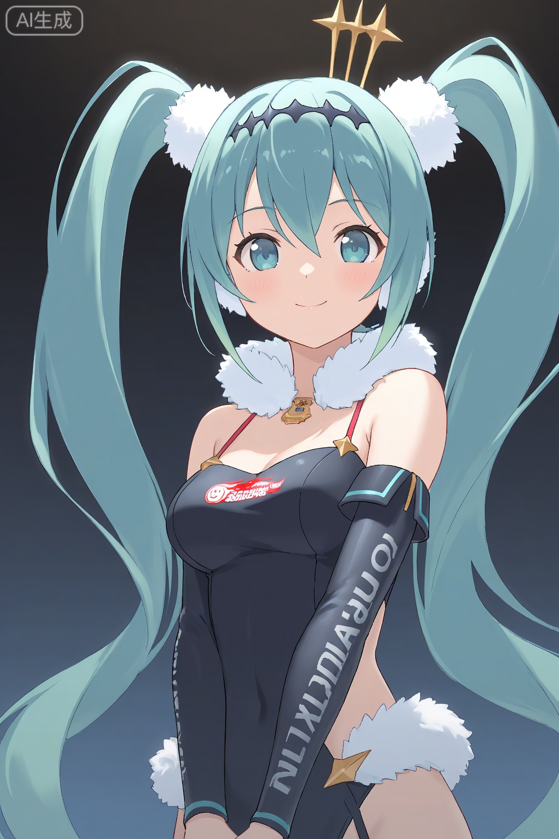 racing miku,1girl, solo, looking at viewer
master work,32K,UHD,perfect work,masterpiece,best quality,high quality,ultra-detailed,