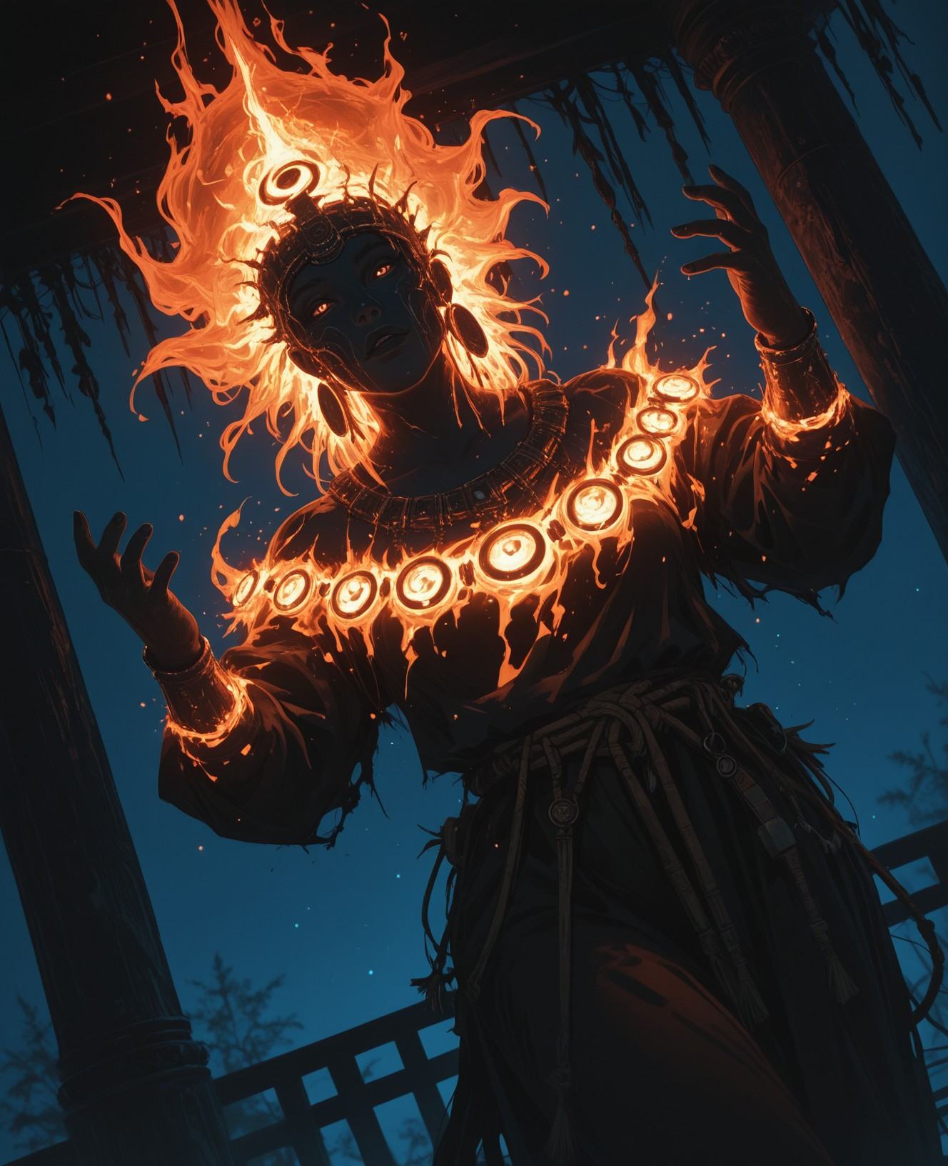 mcht2,  1girl,  shaman on Tensor.Art