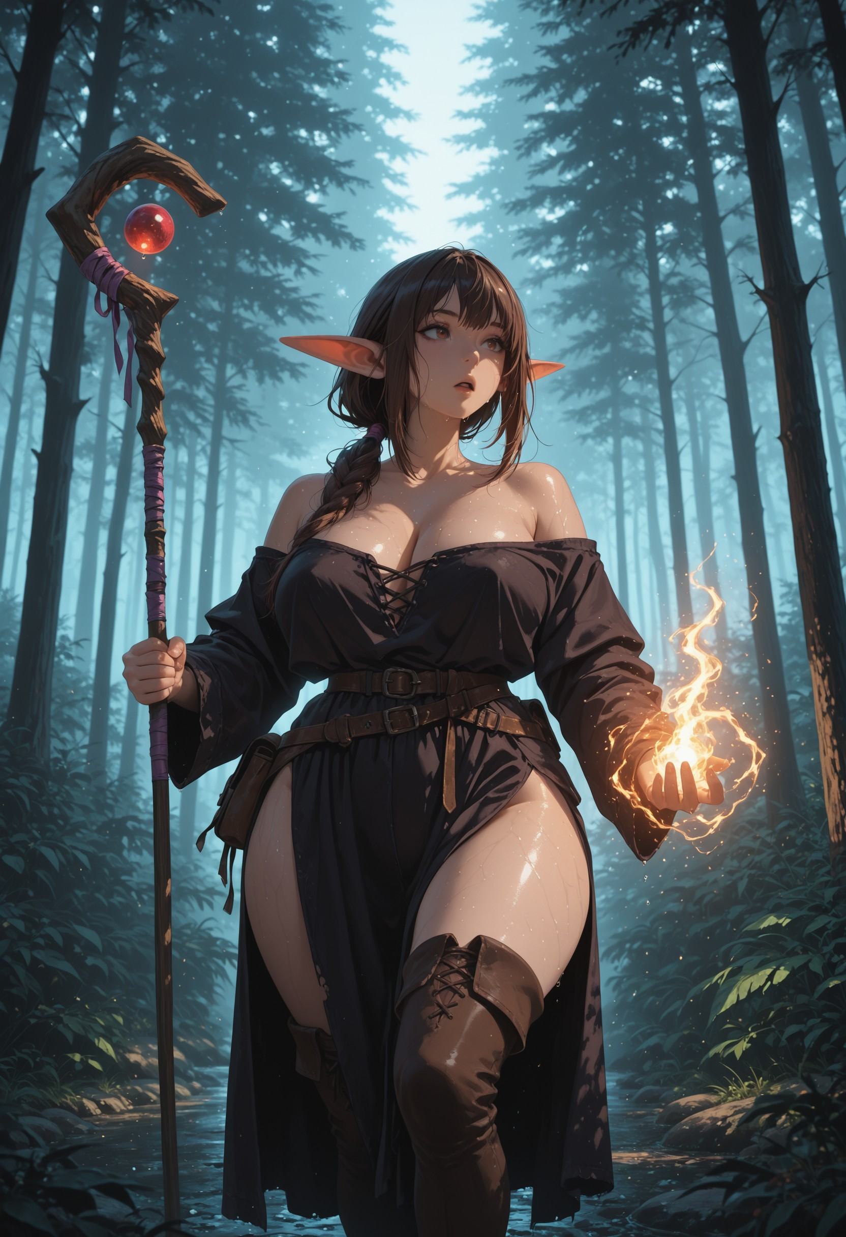 cryos2,  1girl,  elf on Tensor.Art