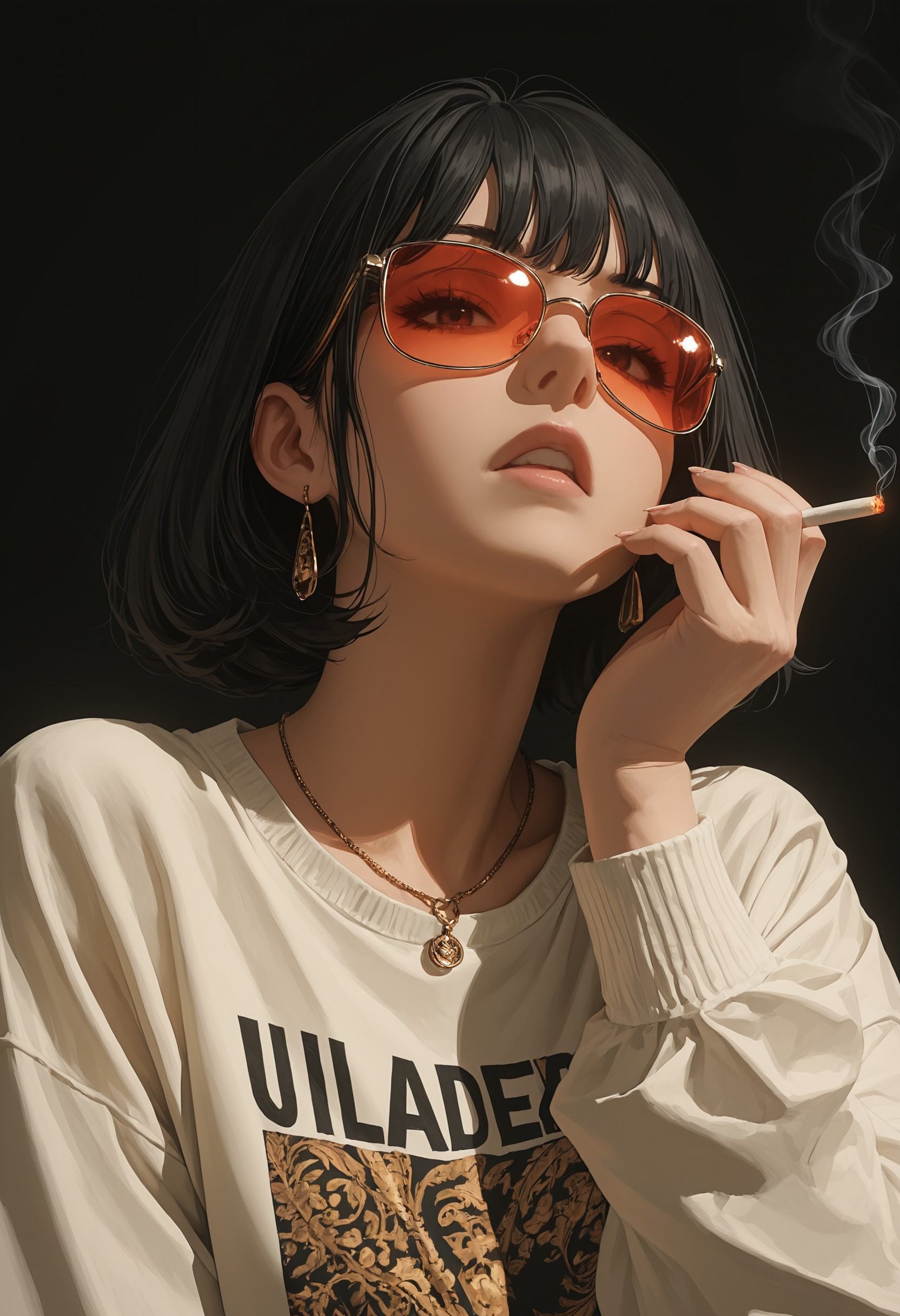 mcht2,  1girl,  short hair on Tensor.Art