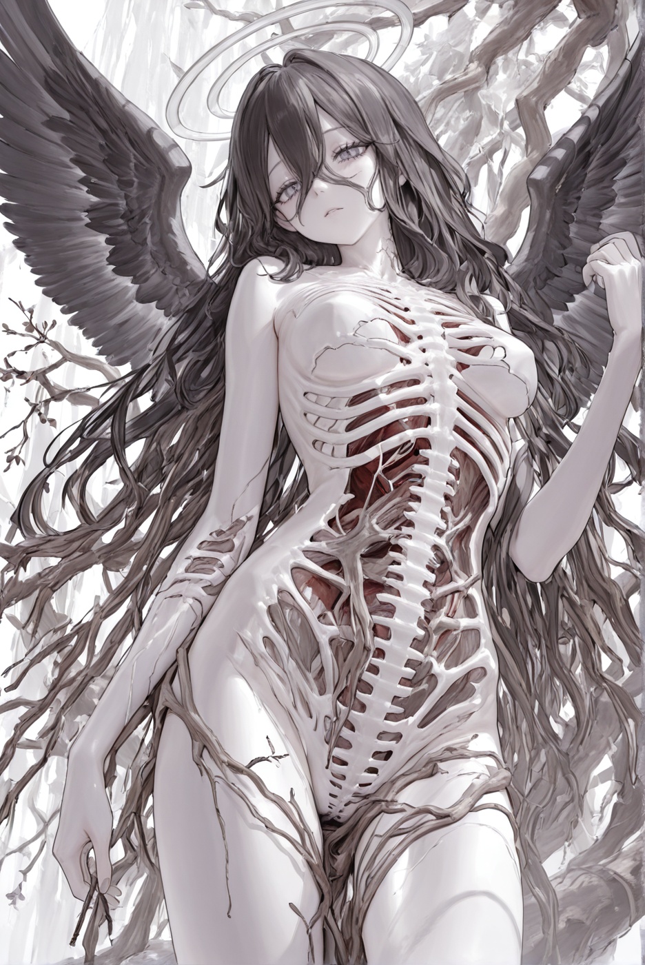 whnzz,  1girl,  god of death on Tensor.Art