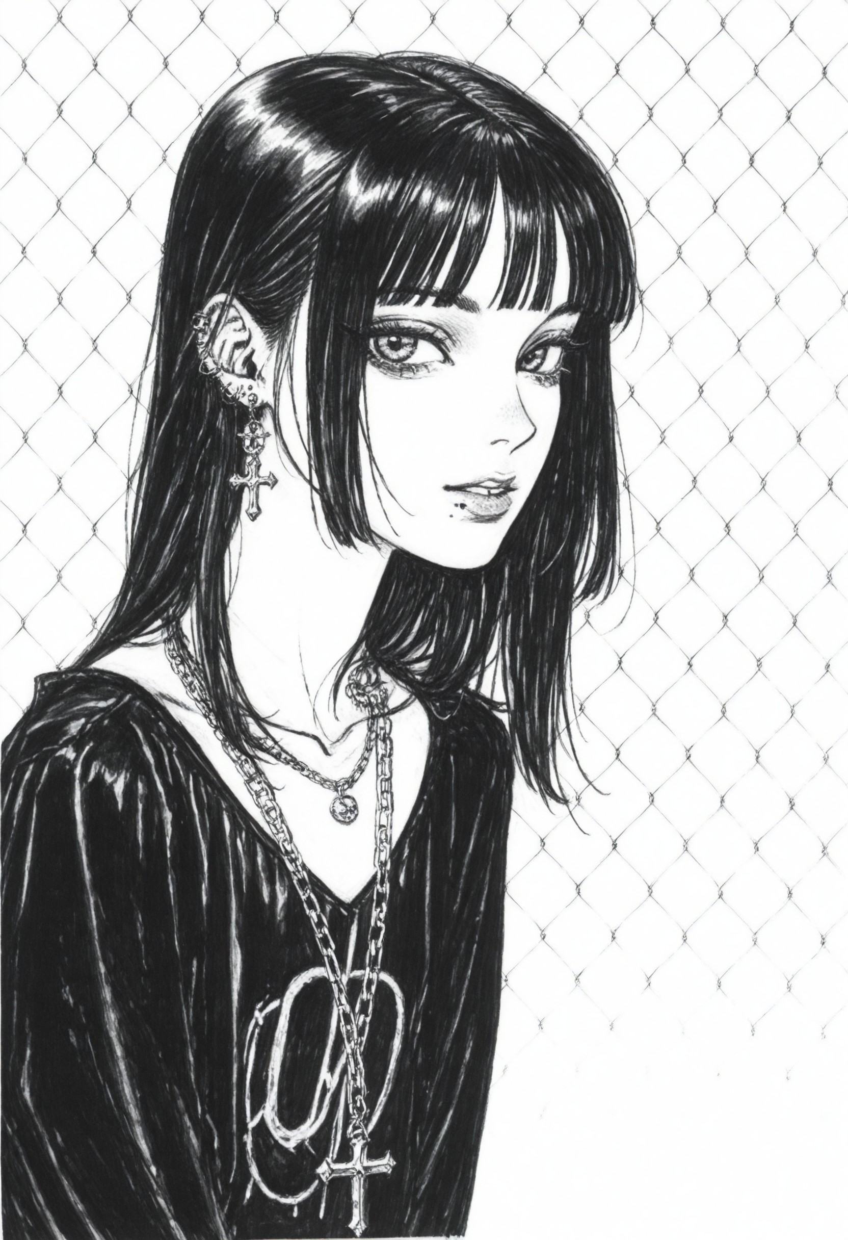 cvtm2,  monochrome,  greyscale on Tensor.Art