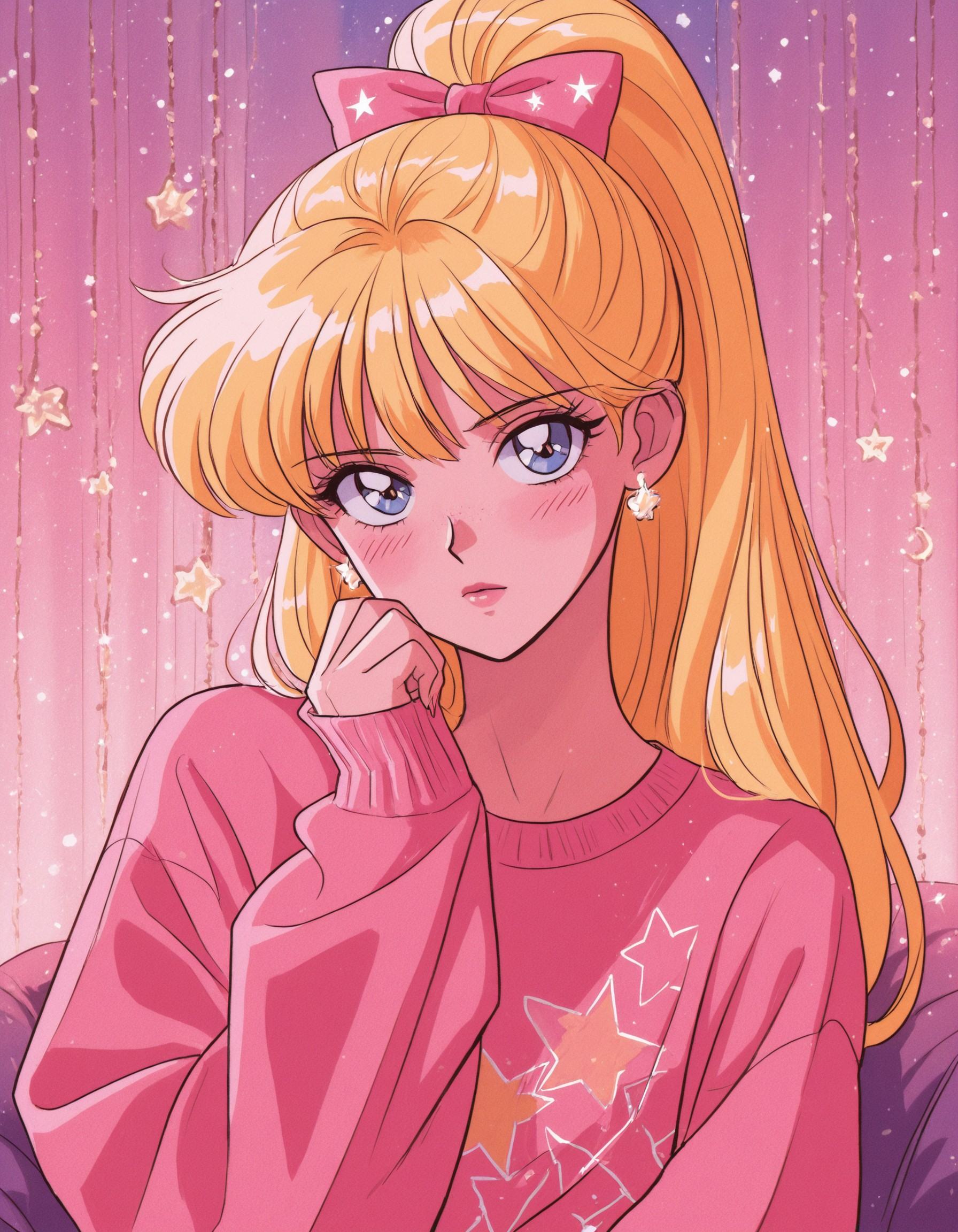 1girl,  blonde hair,  long hair on Tensor.Art