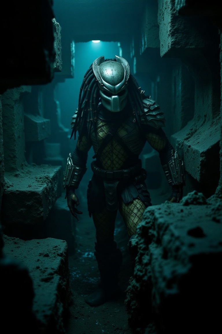 predator,  underground,  science fiction movies on Tensor.Art