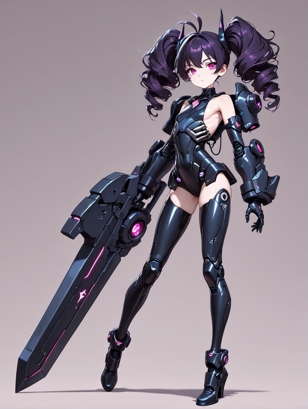 1girl,  mecha girl,  solo on Tensor.Art