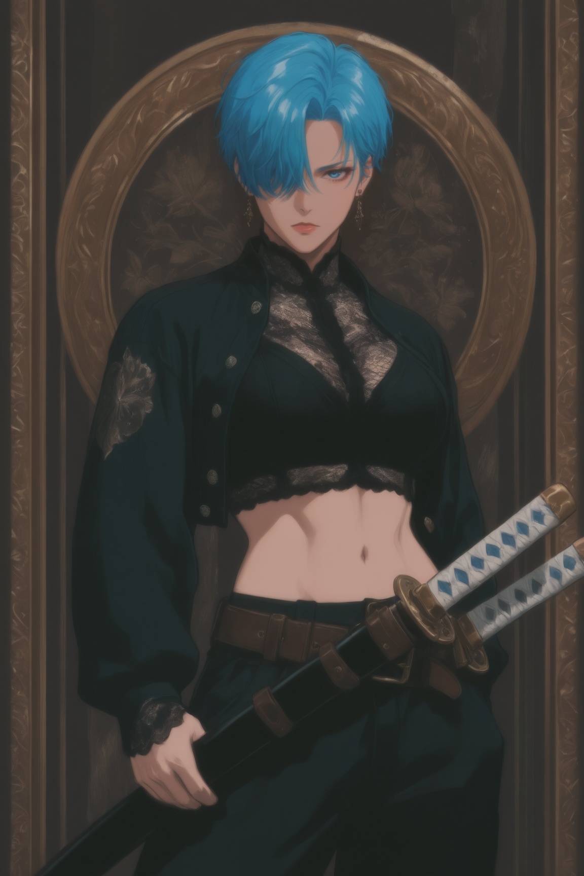 darkaesthetic_style,  1girl,  solo on Tensor.Art